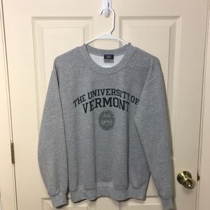 University of Vermont Heather Gray Sweater